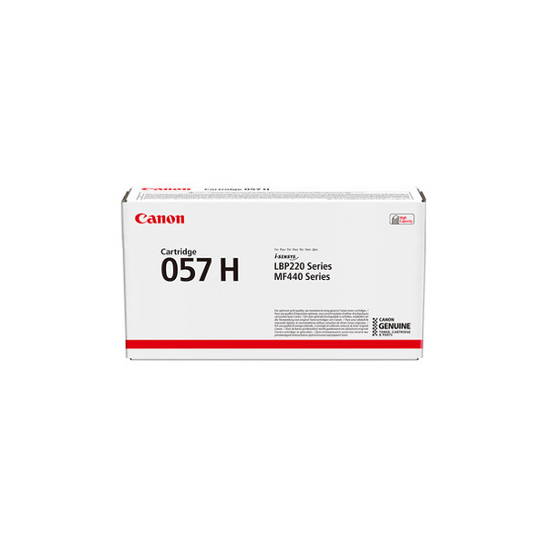 Canon 057H BK toner czarny, zwiększona pojemność, oryginalny 3010C002 070078 - 1