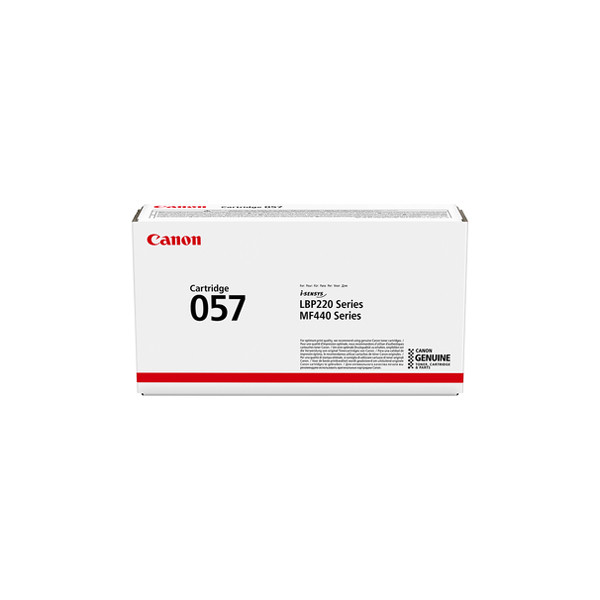 Canon 057 BK toner czarny, oryginalny 3009C002 070076 - 1