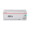 Canon 059H C toner niebieski o zwiększonej pojemności, oryginalny 017510 - 1