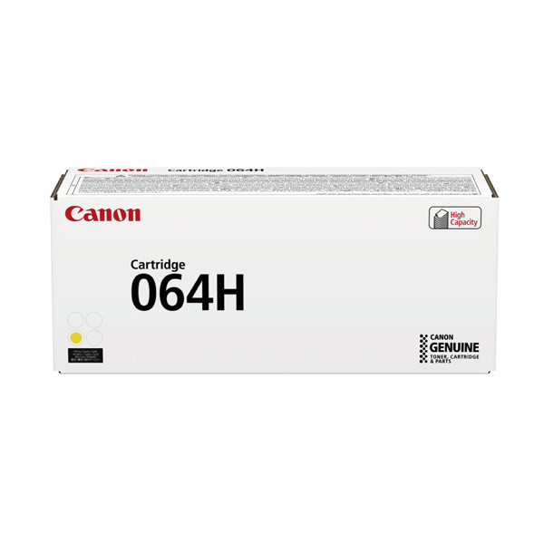 Canon 064H Y toner żółty o zwiększonej pojemności, oryginalny 4932C001 070110 - 1