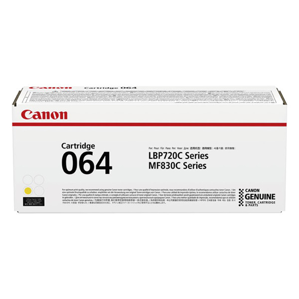 Canon 064Y toner żółty, oryginalny 4931C001 070102 - 1
