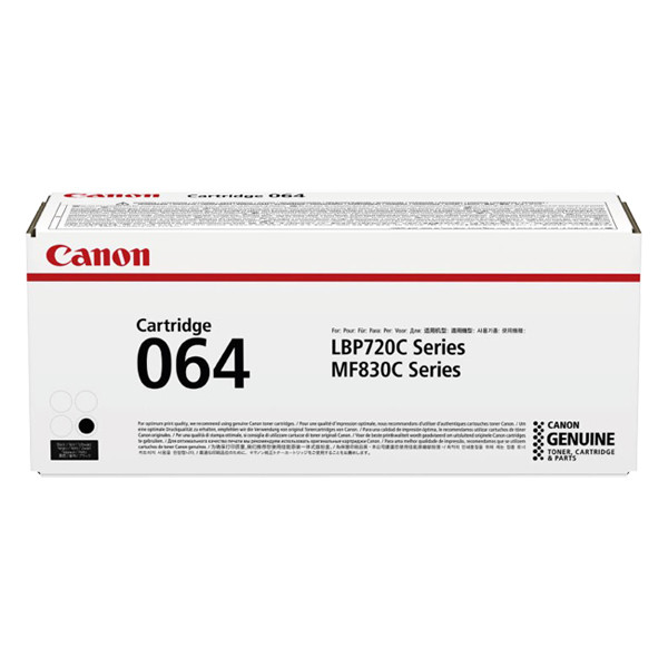 Canon 064 BK toner czarny, oryginalny 4937C001 070096 - 1