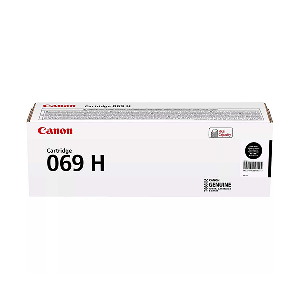 Canon 069H BK toner czarny o zwiększonej pojemności, oryginalny 5098C002 070136 - 1