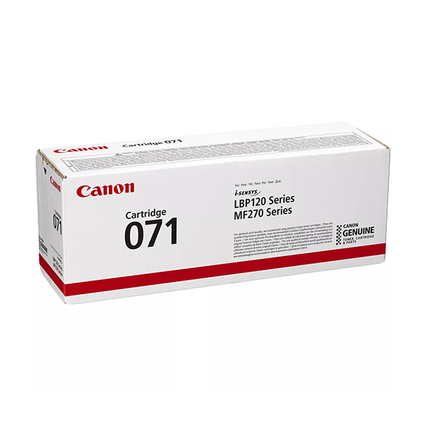 Canon 071 BK toner czarny, oryginalny 5645C002 095014 - 1