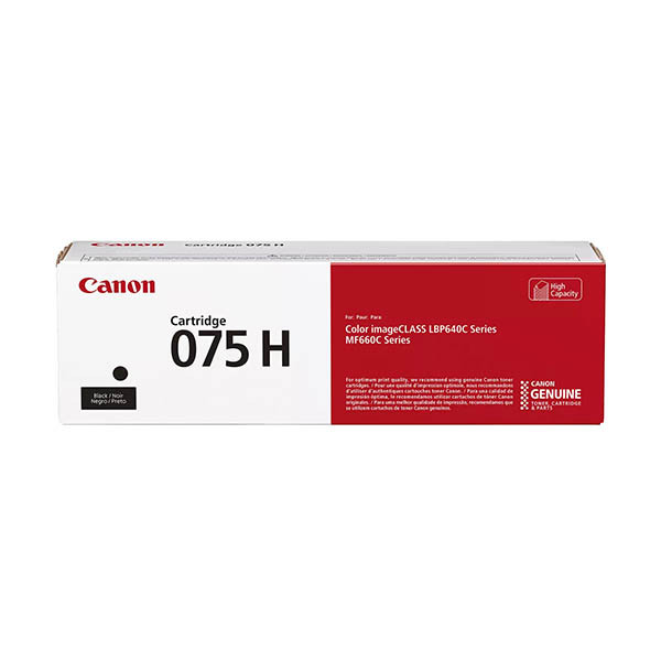 Canon 075H BK toner czarny o zwiększonej pojemności, oryginalny 017708 - 1
