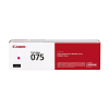 Canon 075 M toner czerwony, oryginalny