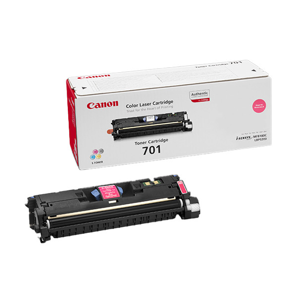 Canon  701L M toner czerwony, zmniejszona pojemność, oryginalny 9289A003AA 071060 - 1