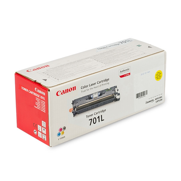 Canon  701L Y toner żółty, zmniejszona pojemność, oryginalny 9288A003AA 071070 - 1