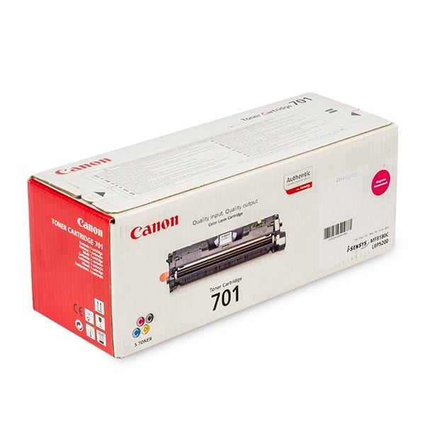 Canon 701 M toner czerwony, oryginalny 9285A003AA 071030 - 1