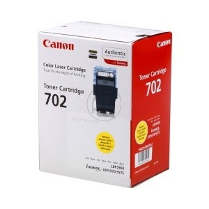 Canon 702 Y toner żółty, oryginalny 9642A004 070860 - 1