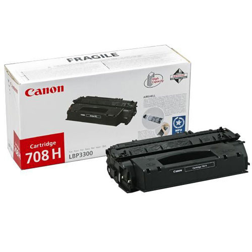 Canon 708H (CRG708H) toner czarny, zwiększona pojemność, oryginalny 0917B002AA 071472 - 1
