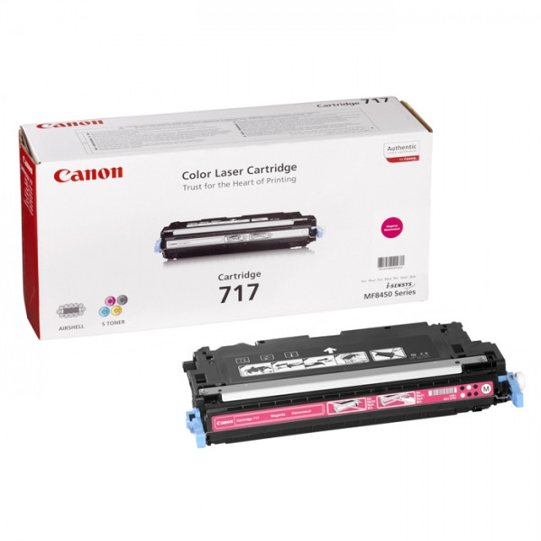 Canon 717 M (CRG717M) toner czerwony, oryginalny 2576B002AA 070924 - 1