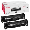 Canon 718 BK toner czarny x 2, oryginalny