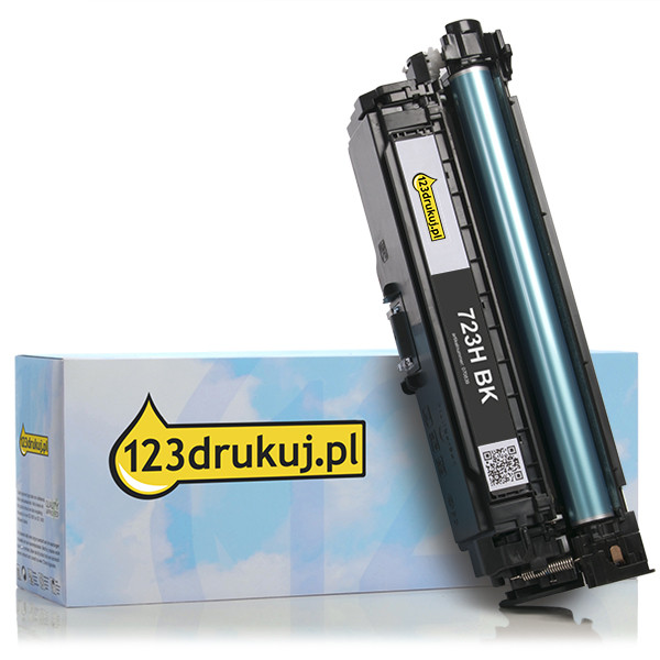 Canon 723H BK (CRG723HBK) toner czarny, zwiększona pojemność, wersja 123drukuj 2645B002C 070841 - 1