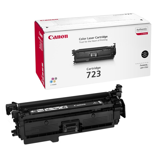 Canon 723 BK (CRG723BK) toner czarny, oryginalny 2644B002 070838 - 1