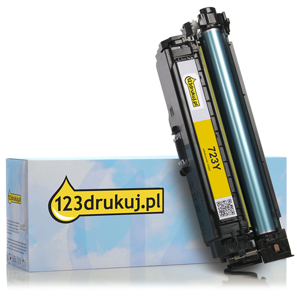 Canon 723 Y (CRG723Y) toner żółty, wersja 123drukuj 2641B002C 070847 - 1