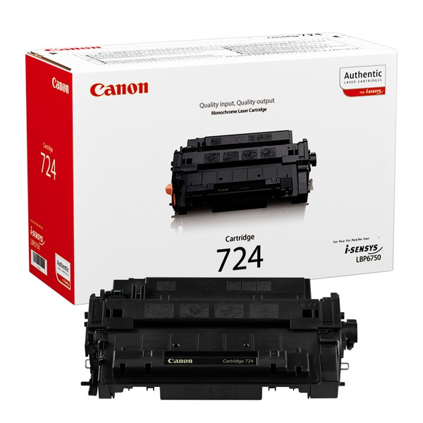 Canon 724 (CRG724) toner czarny, oryginalny 3481B002 070776 - 1