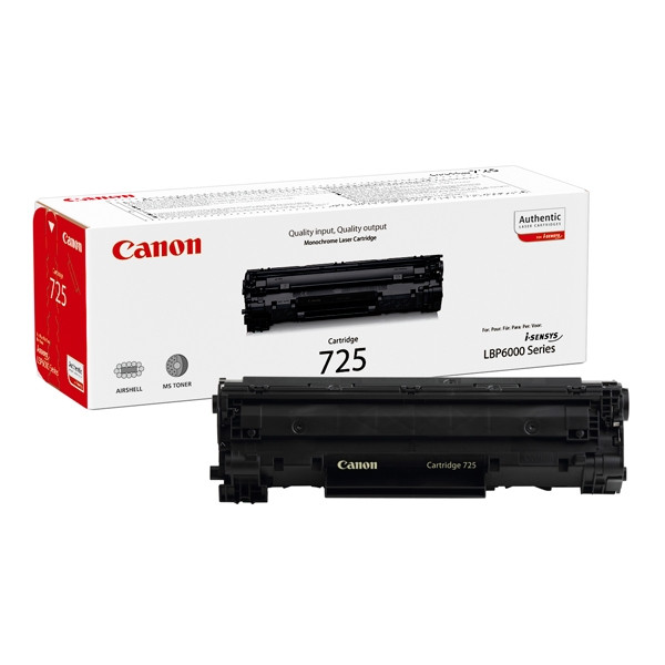 Canon 725 (CRG725) toner czarny, oryginalny 3484B002 070780 - 1