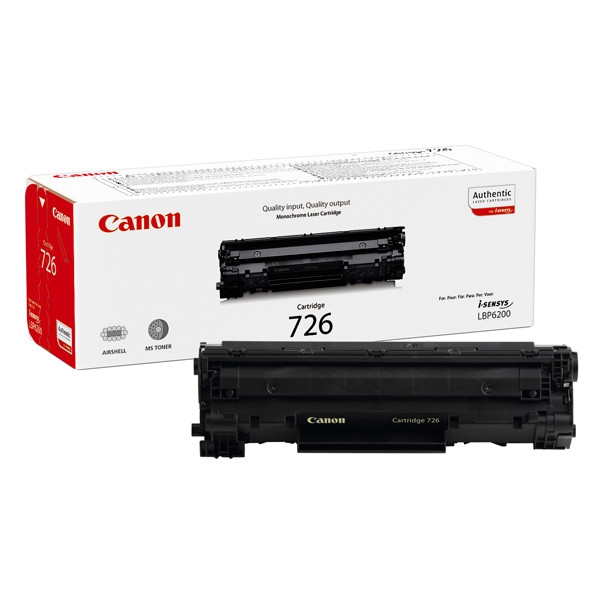 Canon 726 (CRG726) toner czarny, oryginalny 3483B002 070782 - 1