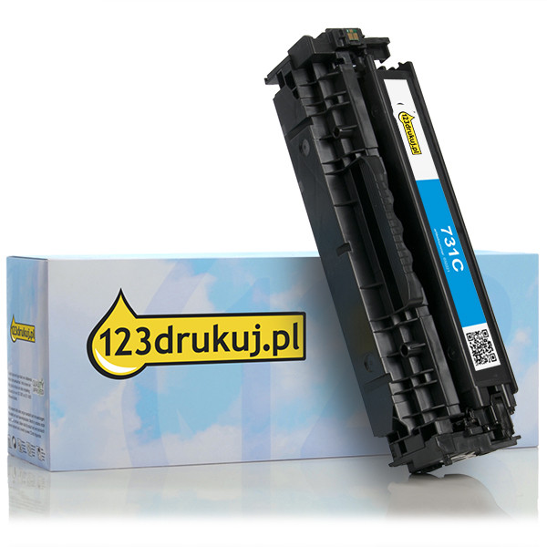 Canon 731C (CRG731C) toner niebieski, wersja 123drukuj 6271B002C 032221 - 1