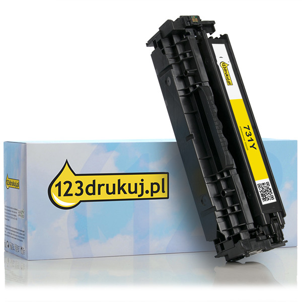 Canon 731Y (CRG731Y)  toner żółty, wersja 123drukuj 6269B002C 032225 - 1