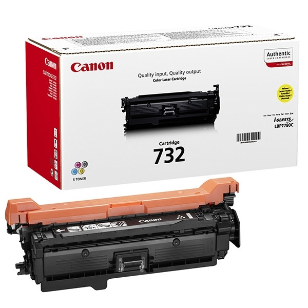 Canon 732 Y (CRG732Y) toner żółty, oryginalny 6260B002 032234 - 1
