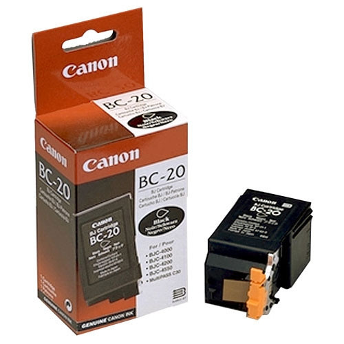 Canon BC-20 tusz czarny, oryginalny 0895A002 010200 - 1