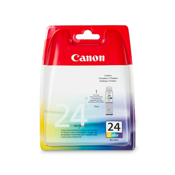 Canon BCI-24C tusz kolorowy, oryginalny 6882A002 013520 - 1
