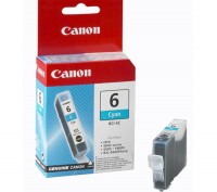 Canon BCI-6C tusz niebieski, oryginalny 4706A002 011420