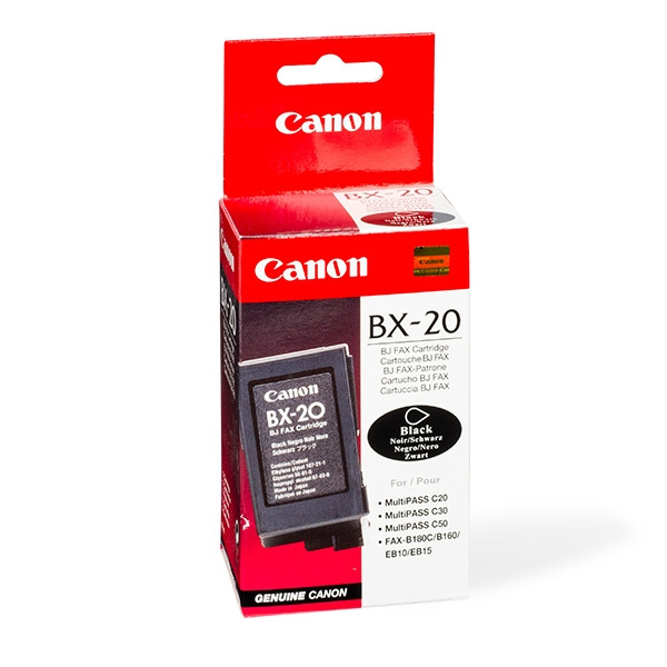 Canon BX-20 tusz czarny, oryginalny 0896A002AA 010210 - 1