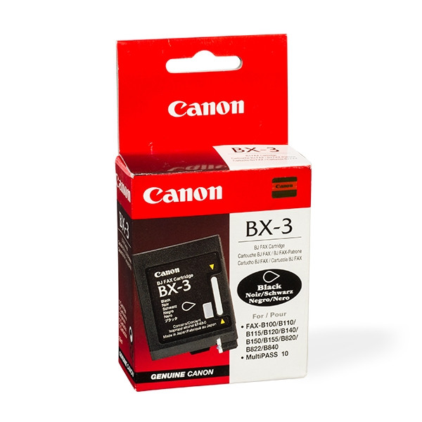 Canon BX-3 tusz czarny, oryginalny 0884A002AA 010020 - 1