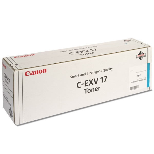 Canon C-EXV17 C toner niebieski, oryginalny 0261B002 070974 - 1