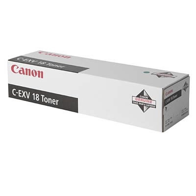 Canon C-EXV 18 toner czarny, oryginalny 0386B002 071355 - 1