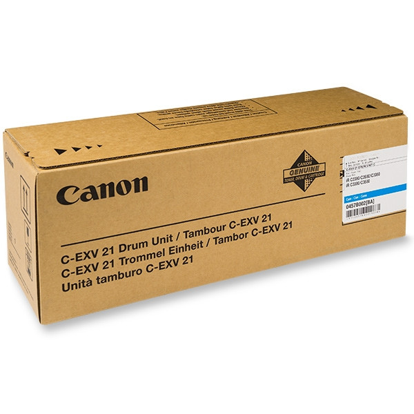 Canon C-EXV 21 C bęben / drum niebieski, oryginalny 0457B002 070906 - 1