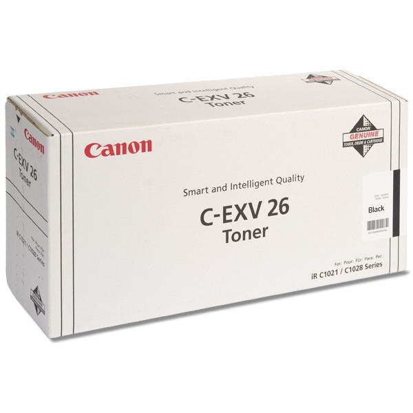 Canon C-EXV 26 BK toner czarny, oryginalny 1660B006 070870 - 1