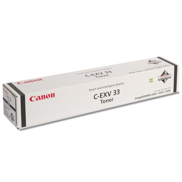 Canon C-EXV 33 BK toner czarny, oryginalny 2785B002 070796 - 1