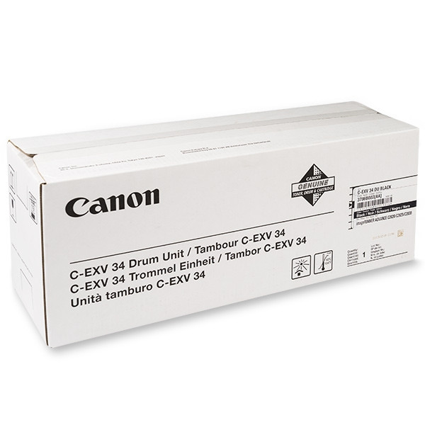 Canon C-EXV 34 bęben / drum czarny, oryginalny 3786B003 070720 - 1