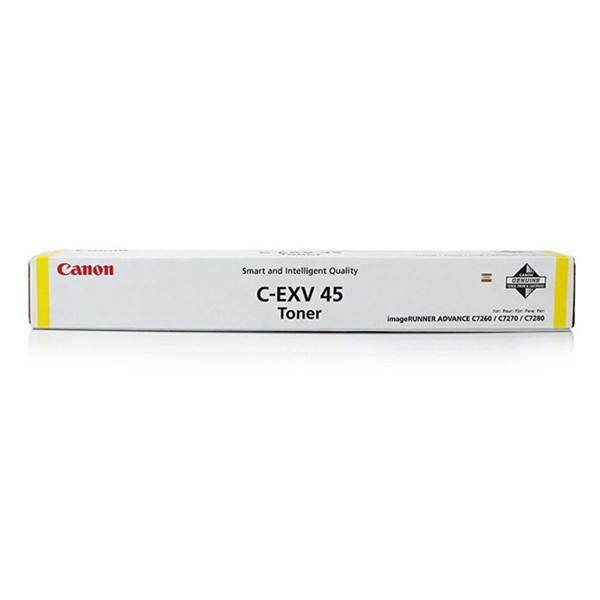 Canon C-EXV 45 Y toner żółty, oryginalny 6948B002 032244 - 1