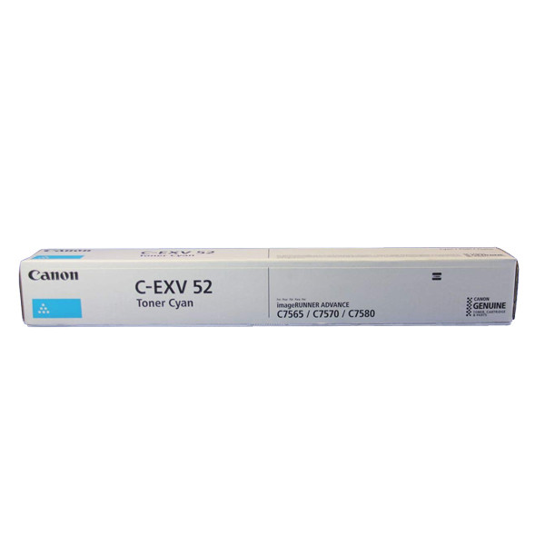 Canon C-EXV 52 C toner niebieski, oryginalny 0999C002 070654 - 1