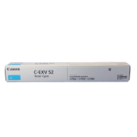 Canon C-EXV 52 C toner niebieski, oryginalny 0999C002 070654