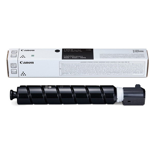 Canon C-EXV 66 BK toner czarny, oryginalny 5745C002 017698 - 1