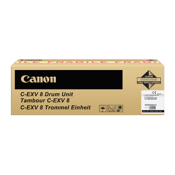 Canon C-EXV 8 BK bęben / drum czarny, oryginalny 7625A002 071251 - 1