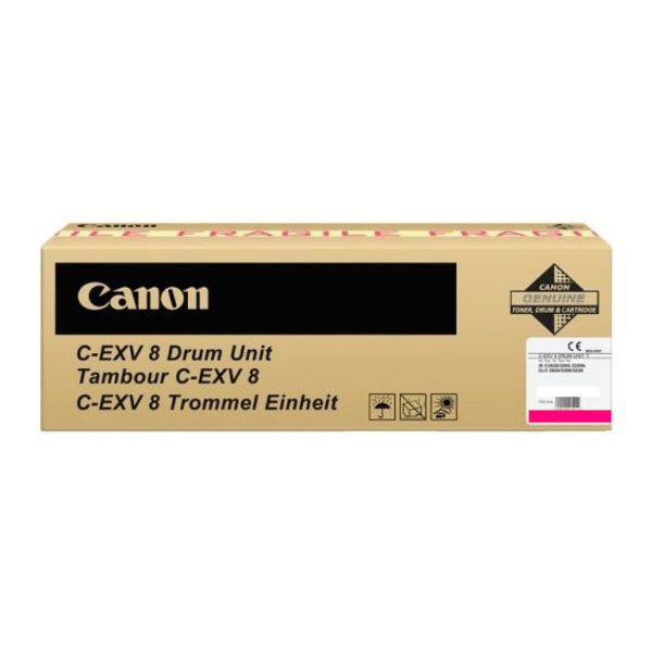 Canon C-EXV 8 M bęben / drum czerwony, oryginalny 7623A002 071253 - 1