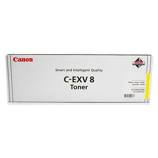 Canon C-EXV 8 Y toner żółty, oryginalny Canon 7626A002 071250 - 1