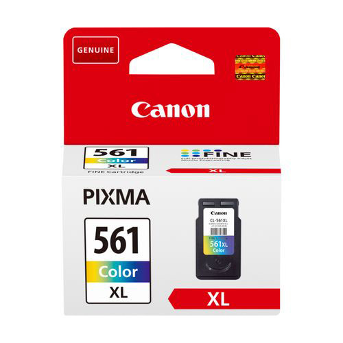 Canon CL-561XL, tusz kolorowy, zwiększona pojemność, oryginalny 3730C001 010363 - 1