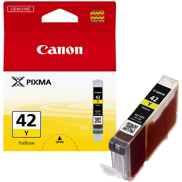 Canon CLI-42Y tusz żółty, oryginalny 6387B001 018836 - 1