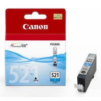 Canon CLI-521C tusz niebieski, oryginalny 2934B001 018354