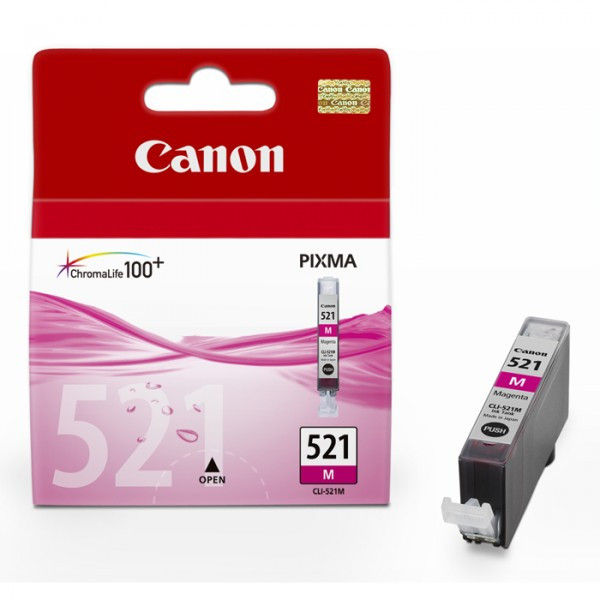 Canon CLI-521M tusz czerwony, oryginalny 2935B001 018356 - 1