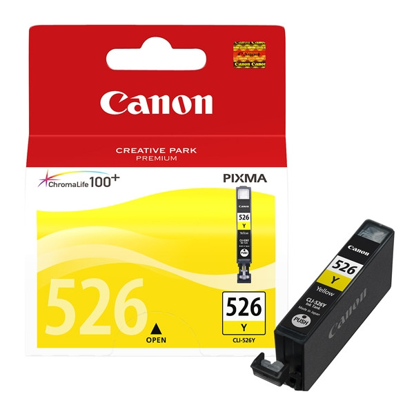 Canon CLI-526Y tusz żółty, oryginalny 4543B001 018491 - 1
