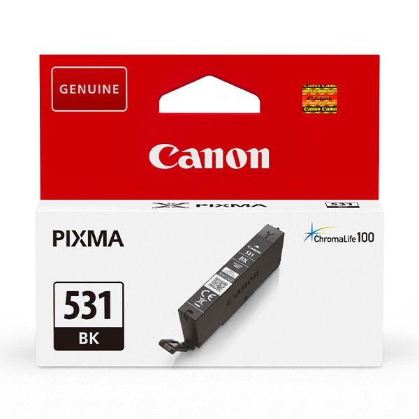 Canon CLI-531BK tusz czarny, oryginalny 6118C001 017644 - 1